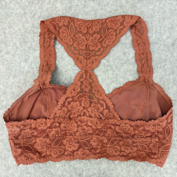FREE PEOPLE Intimately Galloon Lace Racerback sz Large - Picture 6 of 11